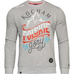 Bejsbolówki męskie: Surge Polonia Bluza męska Kocham Polskie Góry szara r. XL