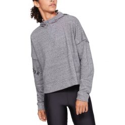 Under Armour Rival Bluza Szary. Szare bluzy damskie Under Armour, xl, bez wzorów, z bawełny, bez rękawów, bez kaptura. Za 257,95 zł.