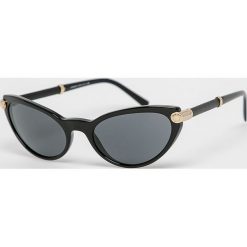 Versace - Okulary 0VE4365Q. Czarne okulary przeciwsłoneczne damskie VERSACE. W wyprzedaży za 599,90 zł.