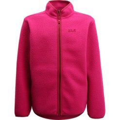 Jack Wolfskin BLACK BEAR Kurtka z polaru fuchsia. Fioletowe kurtki chłopięce marki Jack Wolfskin, z materiału. W wyprzedaży za 201,75 zł.