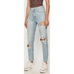 Tally Weijl - Jeansy. Niebieskie jeansy damskie TALLY WEIJL, z podwyższonym stanem. Za 139,90 zł.