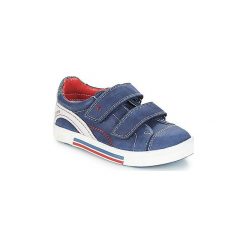 Buty Dziecko Catimini PERRUCHE. Niebieskie trampki chłopięce marki Catimini, bez wzorów, bez zapięcia. Za 335,20 zł.