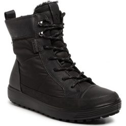 Śniegowce ECCO - Soft 7 Tred W GORE-TEX 45028351094 Black. Czarne kozaki damskie ecco, z wełny. W wyprzedaży za 479,00 zł.