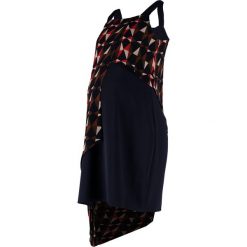 Sukienki: Spring Maternity CLAUDIE OVERLAP STRAP Sukienka letnia navy print