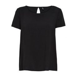 Only Damska Bluzka First Ss Top Noos Wvn Black (Rozmiar 34). Czarne bluzki damskie ONLY, bez wzorów, z materiału, bez kołnierzyka. W wyprzedaży za 50,00 zł.