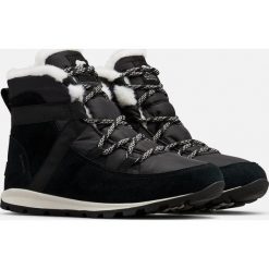 Sorel śniegowce damskie Whitney Flurry Black 39.5. Czarne buty sportowe damskie Sorel, na imprezę, z nylonu, sportowe, bez zapięcia. Za 519,00 zł.