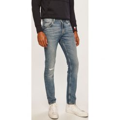 Tommy Hilfiger - Jeansy Bleecker. Niebieskie jeansy męskie TOMMY HILFIGER, bez wzorów. Za 549,90 zł.