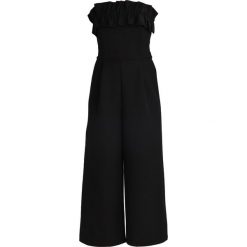 Kombinezony damskie: Topshop RUFFLE BANDEAU Kombinezon black