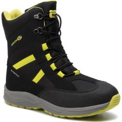 Śniegowce GEOX - J N.Alaska B.B Wpf D J847PD 050FU C0802 S Black/Lime. Czarne śniegowce chłopięce Geox, bez zapięcia. W wyprzedaży za 219,00 zł.