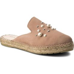 Espadryle EVA MINGE - Camas 3O 18MJ1372400ES 221. Różowe espadryle damskie marki Eva Minge, ze skóry. W wyprzedaży za 209,00 zł.