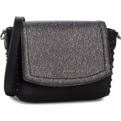 Torebka MONNARI - BAG7990-020 Black. Czarne listonoszki damskie marki Monnari, ze skóry ekologicznej. W wyprzedaży za 139,00 zł.