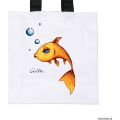 Shopper bag damskie: Złota rybka – torba premium (kolory)