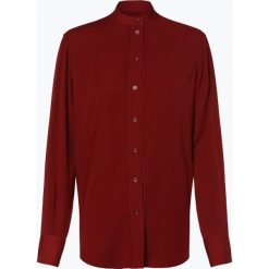 Calvin Klein - Bluzka damska, czerwony. Czerwone bluzki damskie Calvin Klein, bez wzorów, z szyfonu, klasyczne, bez kołnierzyka, bez rękawów. Za 299,95 zł.