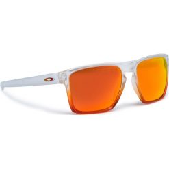 Okulary przeciwsłoneczne OAKLEY - Sliver Xl OO9341-2757 Ruby Mist/Prizm Ruby. Pomarańczowe okulary przeciwsłoneczne męskie marki Oakley, z tworzywa sztucznego. W wyprzedaży za 479,00 zł.