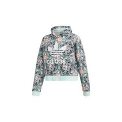Bluzy Dziecko adidas Bluza z kapturem Zoo. Szare bluzy dziewczęce Adidas, z kapturem. Za 199,00 zł.