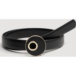 Mango - Pasek Dot. Szare paski damskie Mango, w paski, z materiału. Za 59,90 zł.