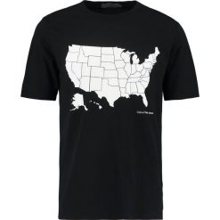 Calvin Klein Jeans TEOH REGULAR FIT TEE Tshirt z nadrukiem ck black. Czarne koszulki polo Calvin Klein Jeans, m, z nadrukiem, z bawełny. Za 229,00 zł.