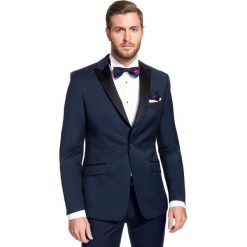 Marynarka VALERIO 16-14M1B. Czarne marynarki męskie Giacomo Conti, m, bez wzorów, z poliesteru, eleganckie. Za 998,00 zł.