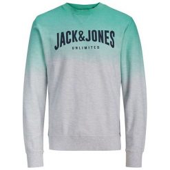 Jack&Jones Męska Bluza Z Kapturem Unlimited Sweat Crew Neck White Melange Reg (Rozmiar L). Białe bluzy męskie marki Jack&Jones, m, z kapturem. W wyprzedaży za 109,00 zł.