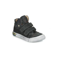 Buty Dziecko Achile HUGO. Czarne trampki chłopięce Achile, bez wzorów, bez zapięcia. Za 342,30 zł.