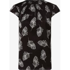 Comma - Bluzka damska, czarny. Czarne bluzki damskie comma, bez wzorów, z satyny, eleganckie, bez kołnierzyka, bez rękawów. Za 149,95 zł.