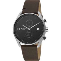 Esprit Lock Chrono Black Brown ES1G098L0015. Brązowe zegarki męskie Esprit. W wyprzedaży za 484,00 zł.