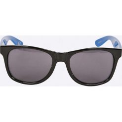 Vans - Okulary V00LC0PH1. Czarne okulary przeciwsłoneczne męskie marki Vans, z materiału, prostokątne. W wyprzedaży za 54,90 zł.