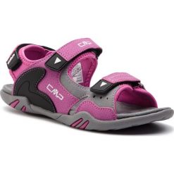 Sandały CMP - Kids Alphard Hiking Sandal 39Q9614 Geraneo/Tortora 16HC. Różowe sandały dziewczęce CMP, ze skóry ekologicznej, bez zapięcia. W wyprzedaży za 139,00 zł.