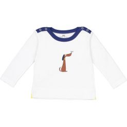 T-shirty chłopięce: Koszulka Tshirt nadruk piesek 0-24 m-ce Oeko Tex