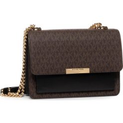 Torebka MICHAEL MICHAEL KORS - Jade 30H9GJ4L3B Brown/Blk. Pomarańczowe torebki klasyczne damskie MICHAEL Michael Kors, bez wzorów, ze skóry ekologicznej, klasyczne, na ramię, bez dodatków. Za 1179,00 zł.
