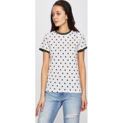 Femi Stories - Top Fun. Białe bluzki damskie marki Femi Stories, s, bez wzorów, z bawełny, casualowe, z okrągłym kołnierzem, z krótkim rękawem. Za 139,90 zł.