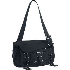 Black Premium by EMP Carry On Torba na ramię czarny. Czarne torby na ramię męskie marki Black Premium by EMP, w paski, duże. Za 121,90 zł.