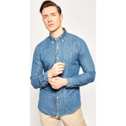 Koszula Polo Ralph Lauren Core Replen 710548539. Niebieskie koszule męskie Polo Ralph Lauren, xxl, bez wzorów, z bawełny, casualowe, polo, bez rękawów. W wyprzedaży za 379,00 zł.