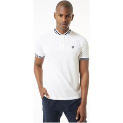 Jimmy Sanders Koszulka Polo Męska L Biała. Białe koszulki męskie Jimmy Sanders, m, bez wzorów, polo, bez rękawów. Za 119,00 zł.