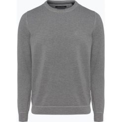 Marc O'Polo - Sweter męski, szary. Szare swetry męskie marki Marc O'Polo, m, z haftami, polo, bez kaptura. Za 399,95 zł.