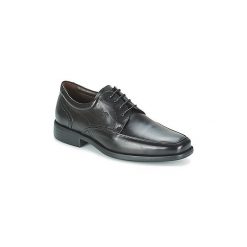 Derby Fluchos RAPHAEL. Czarne półbuty męskie Fluchos, bez wzorów, bez zapięcia. Za 509,00 zł.