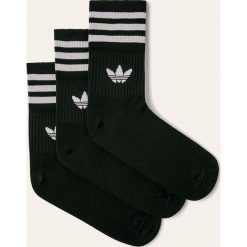Adidas Originals - Skarpetki (3-pack). Czarne skarpetki damskie z elastanu. Za 49,90 zł.