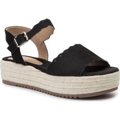 Espadryle JENNY FAIRY - LS4967-01 Czarny. Czarne espadryle damskie Jenny Fairy, bez wzorów, ze skóry ekologicznej, bez obcasa. Za 79,99 zł.