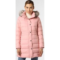 Tommy Hilfiger - Płaszcz puchowy damski, różowy. Różowe płaszcze damskie TOMMY HILFIGER, xl, bez wzorów, z puchu. Za 899,95 zł.