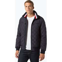 Tommy Hilfiger - Męska kurtka pikowana, niebieski. Szare kurtki męskie pikowane marki TOMMY HILFIGER, z bawełny. Za 799,95 zł.