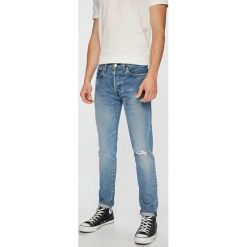 Levi's - Jeansy 501. Niebieskie jeansy męskie Levi's®, s, bez wzorów. W wyprzedaży za 299,90 zł.