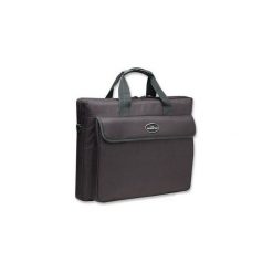 Torba do laptopa Manhattan London 15,6''. Czarne torby na laptopa Manhattan, bez wzorów, z materiału. Za 54,00 zł.