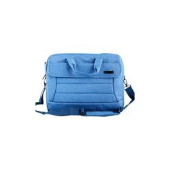 Torba na laptopa MODECOM Charlotte 15 niebieska. Niebieskie torby na laptopa marki Modecom, bez wzorów, z materiału, biznesowe. Za 59,99 zł.
