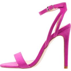 Rzymianki damskie: Public Desire RUNAWAY Sandały na obcasie purple