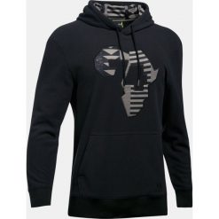 Bluzy męskie: Under Armour Bluza męska x ALI Rumble Hoodie czarna r. L (1299036-001)