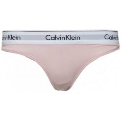 Calvin Klein Stringi Damskie L Jasnoróżowy. Szare stringi damskie marki Calvin Klein, l, z gumy. Za 82,00 zł.