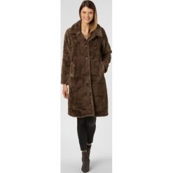 Marie Lund - Płaszcz damski, brązowy. Pomarańczowe płaszcze damskie długie. Za 549,95 zł.