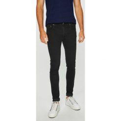 Jack & Jones - Jeansy. Czarne jeansy męskie marki Jack & Jones. W wyprzedaży za 99,90 zł.