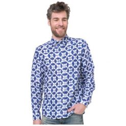 Desigual Koszula Męska Jose Maria M Niebieski. Niebieskie koszule męskie marki Desigual, m. W wyprzedaży za 249,00 zł.