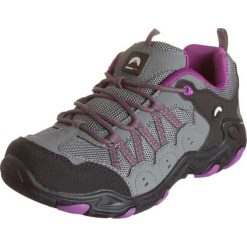 Buty trekkingowe damskie: Buty trekkingowe „Golestan” w kolorze szaro-czarno-fioletowym